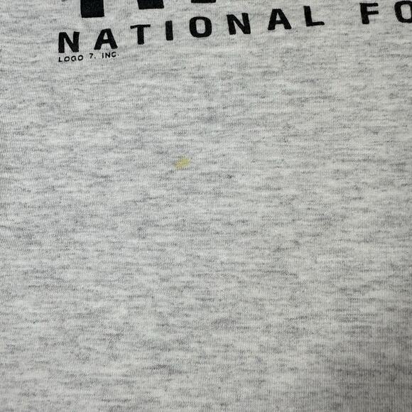 VINTAGE 1990 Los Angeles Raiders Shirt Men's L Logo 7 Logo NFL - Picture 5 of 8